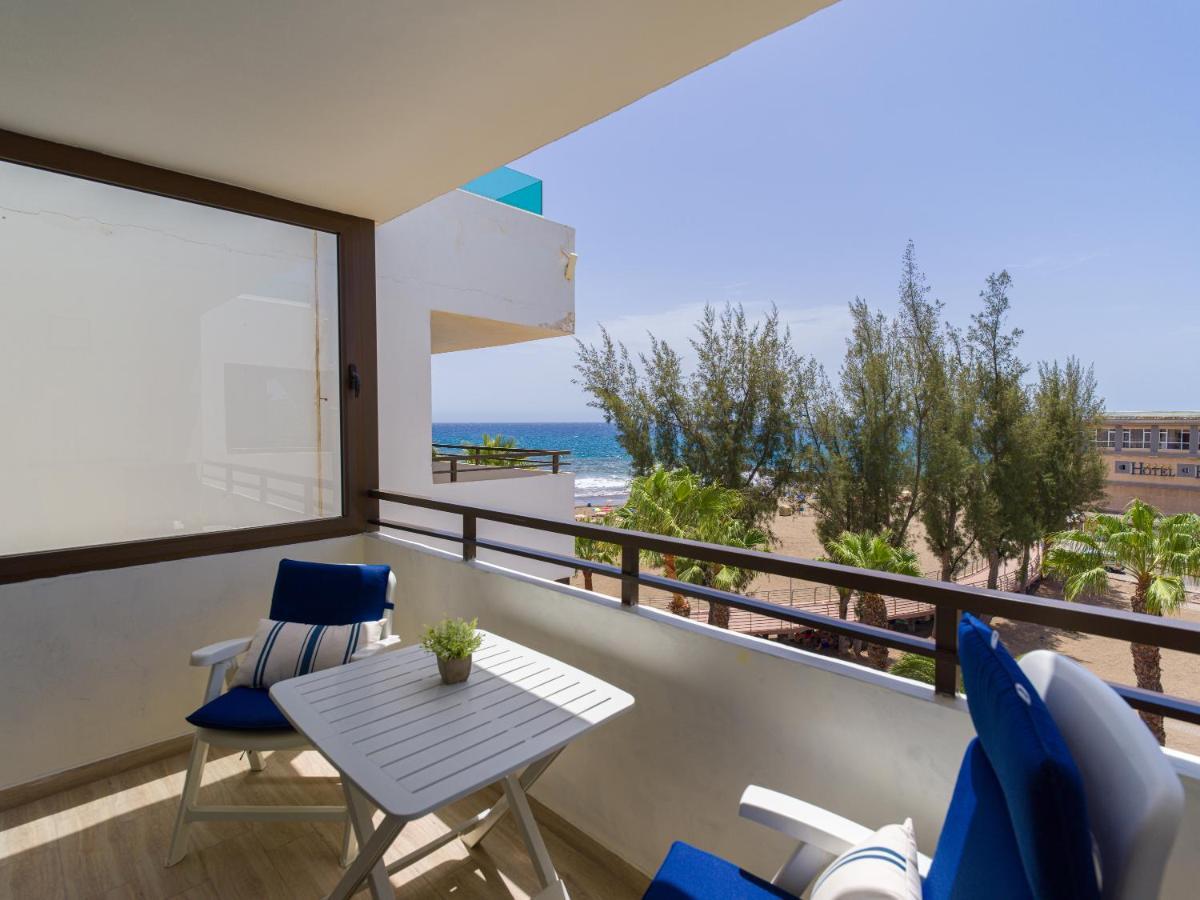 Precioso Apartamento En 1ª Linea De Mar San Agustin  Exterior photo