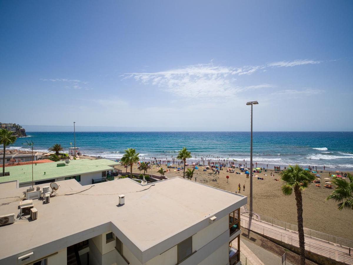 Precioso Apartamento En 1ª Linea De Mar San Agustin  Exterior photo