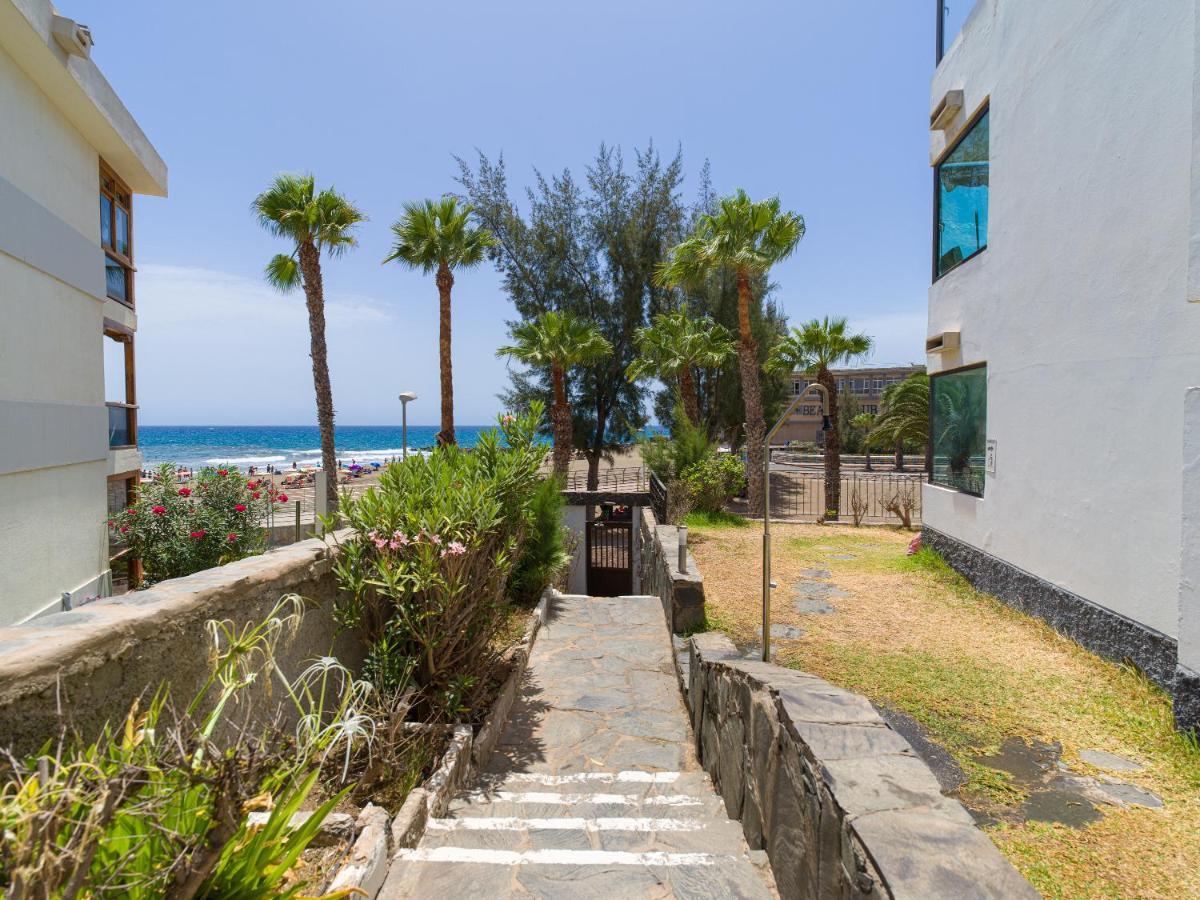 Precioso Apartamento En 1ª Linea De Mar San Agustin  Exterior photo